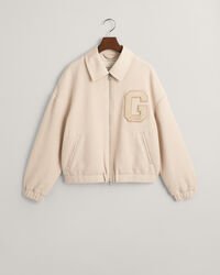 Strukturierte Varsity Jacke