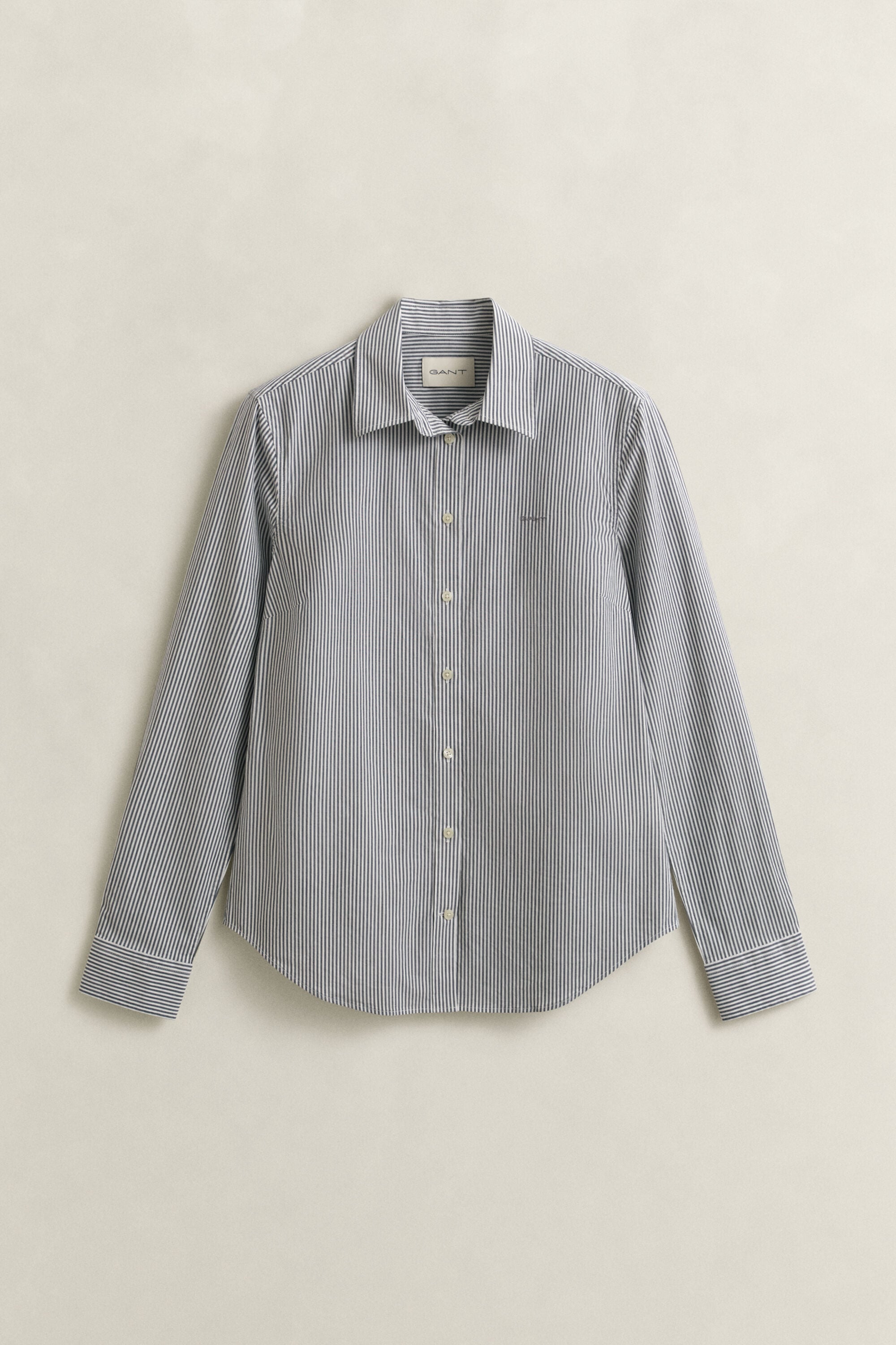 Gestreifte Popeline-Bluse