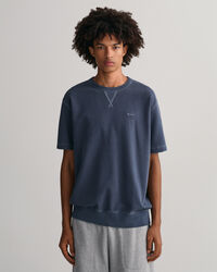 Sunfaded Kurzarm-Sweatshirt