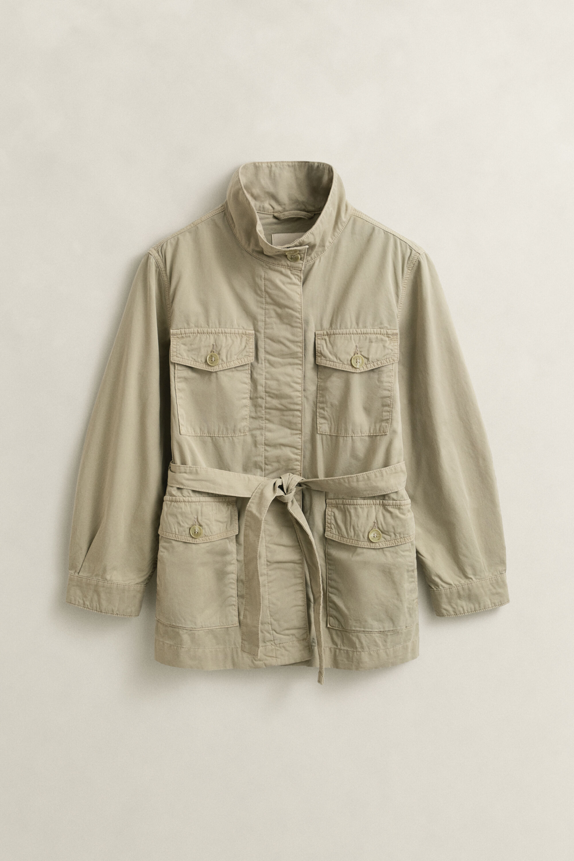 Field Jacket mit Gürtel