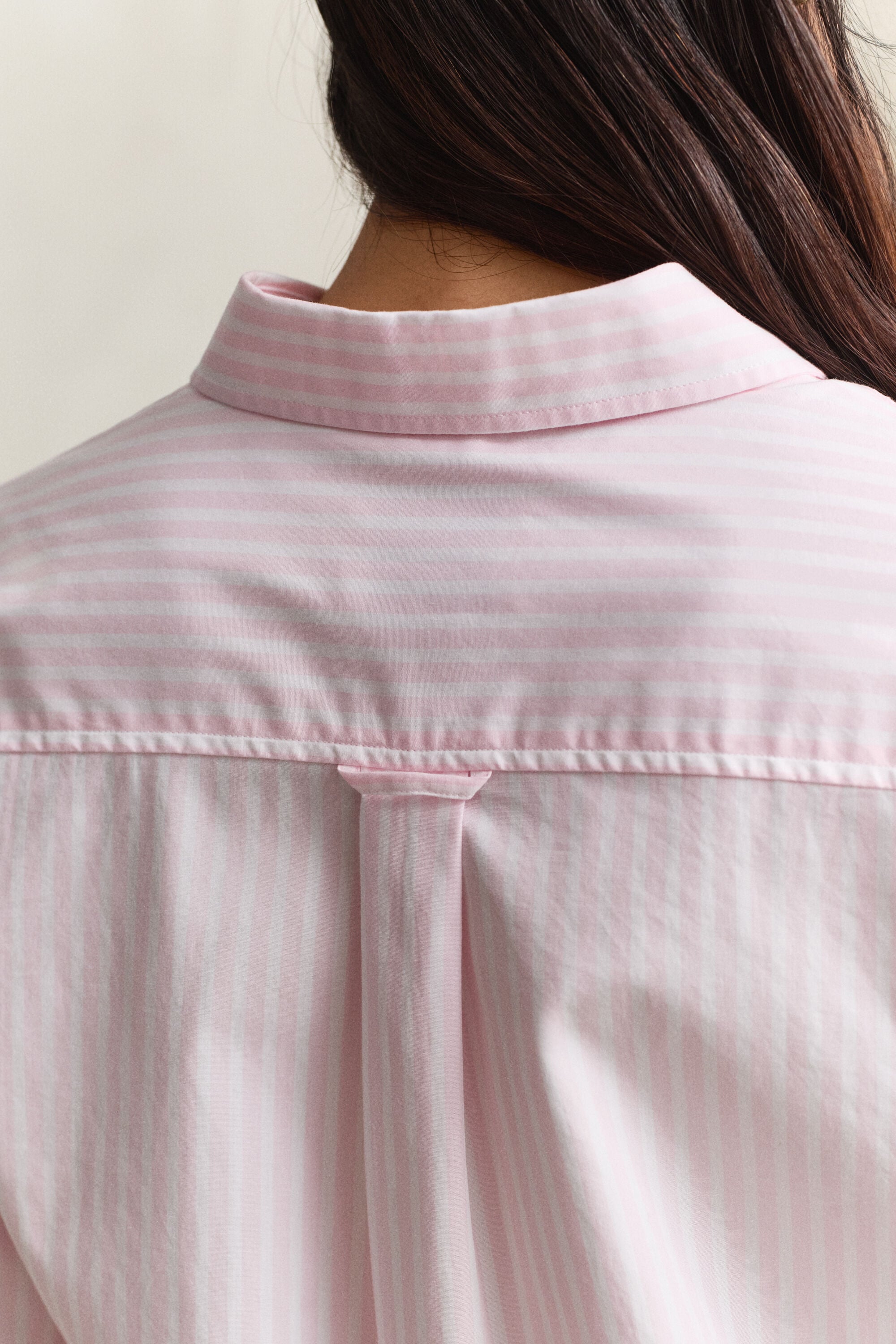 Classic Regular Striped Poplin Shirt