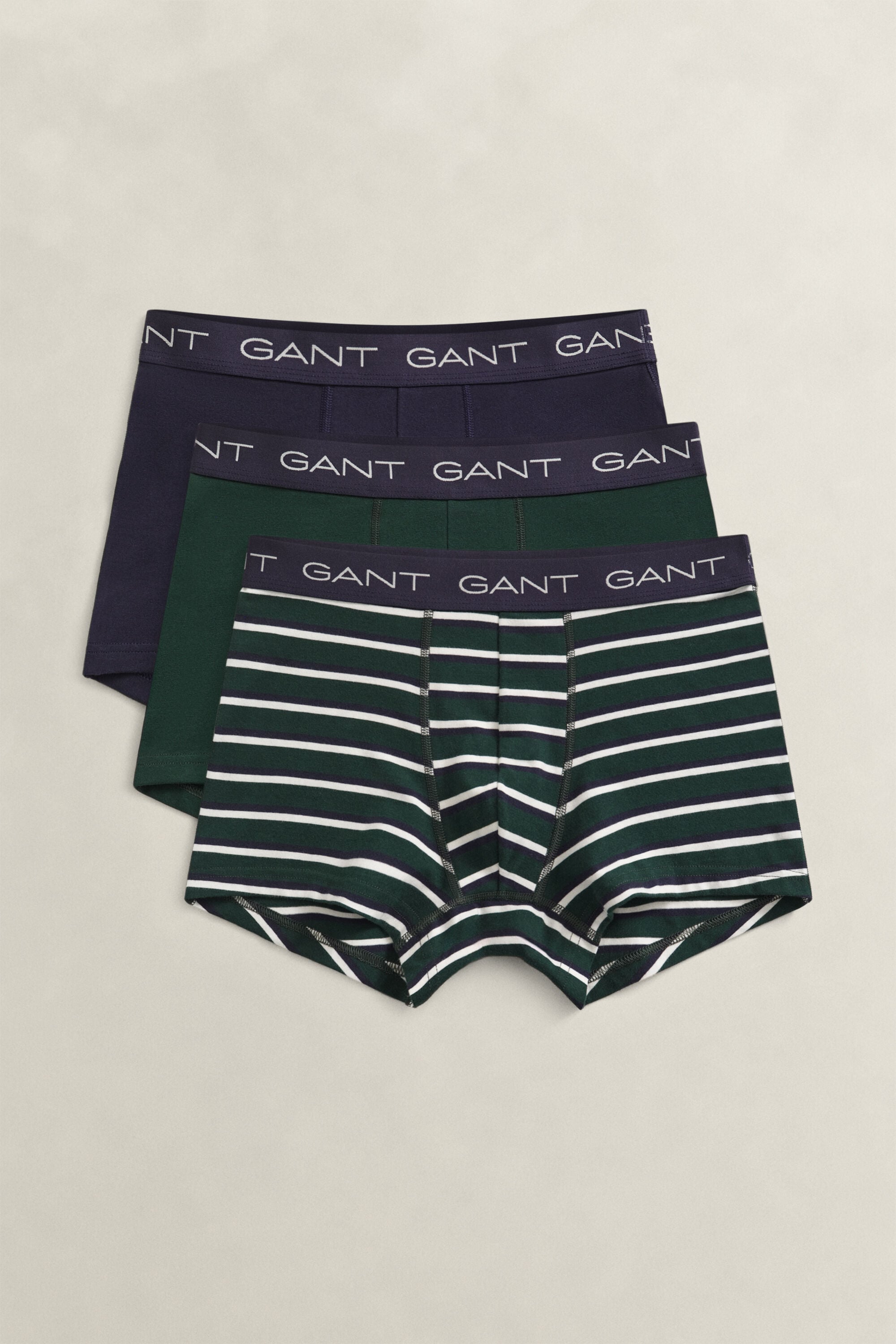 3-Pack Striped Trunks