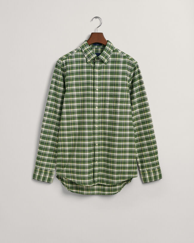 Regular Fit Oxford-Hemd mit Karomuster