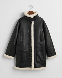 Shearling-Mantel