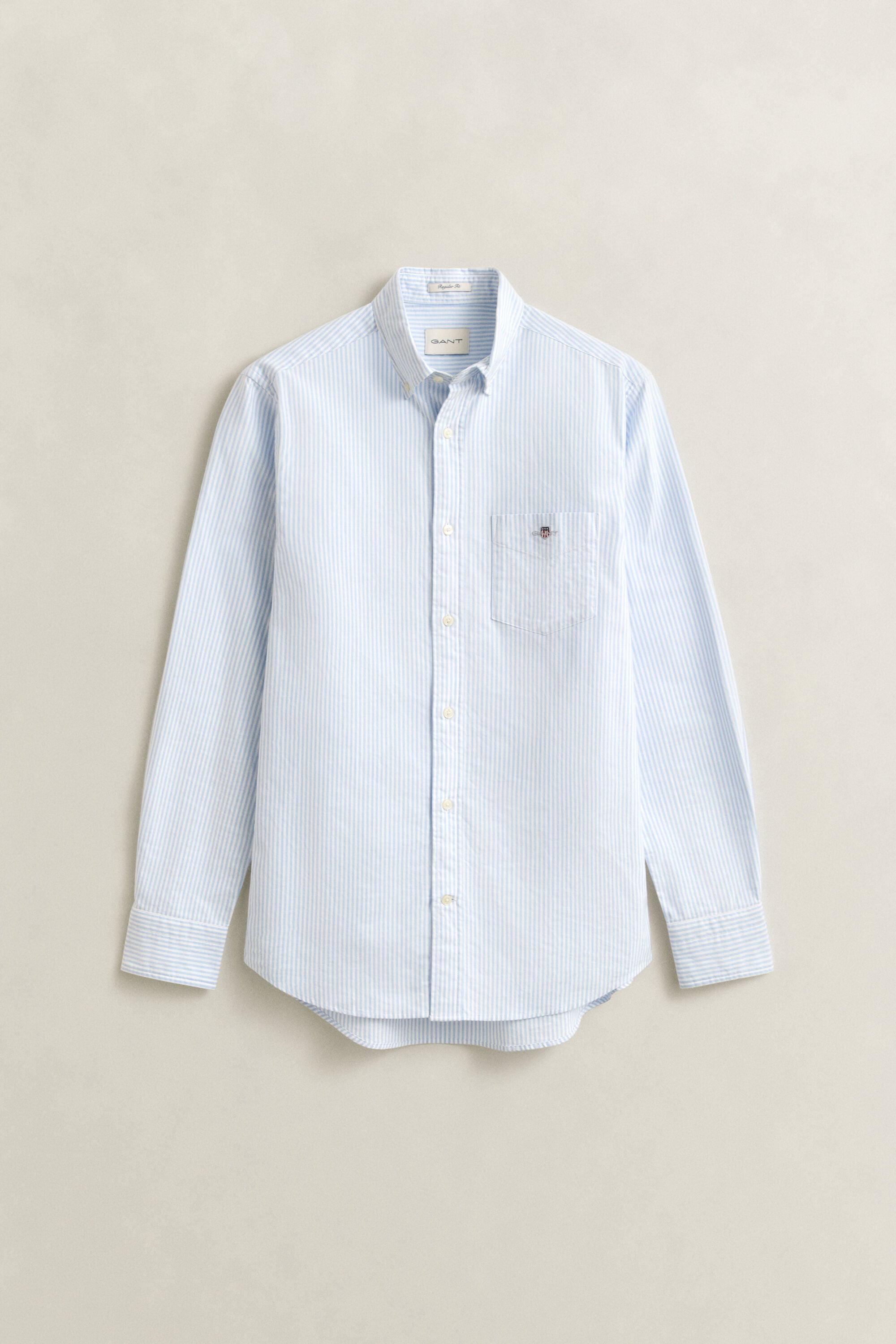 Camicia Oxford classica a righe Banker