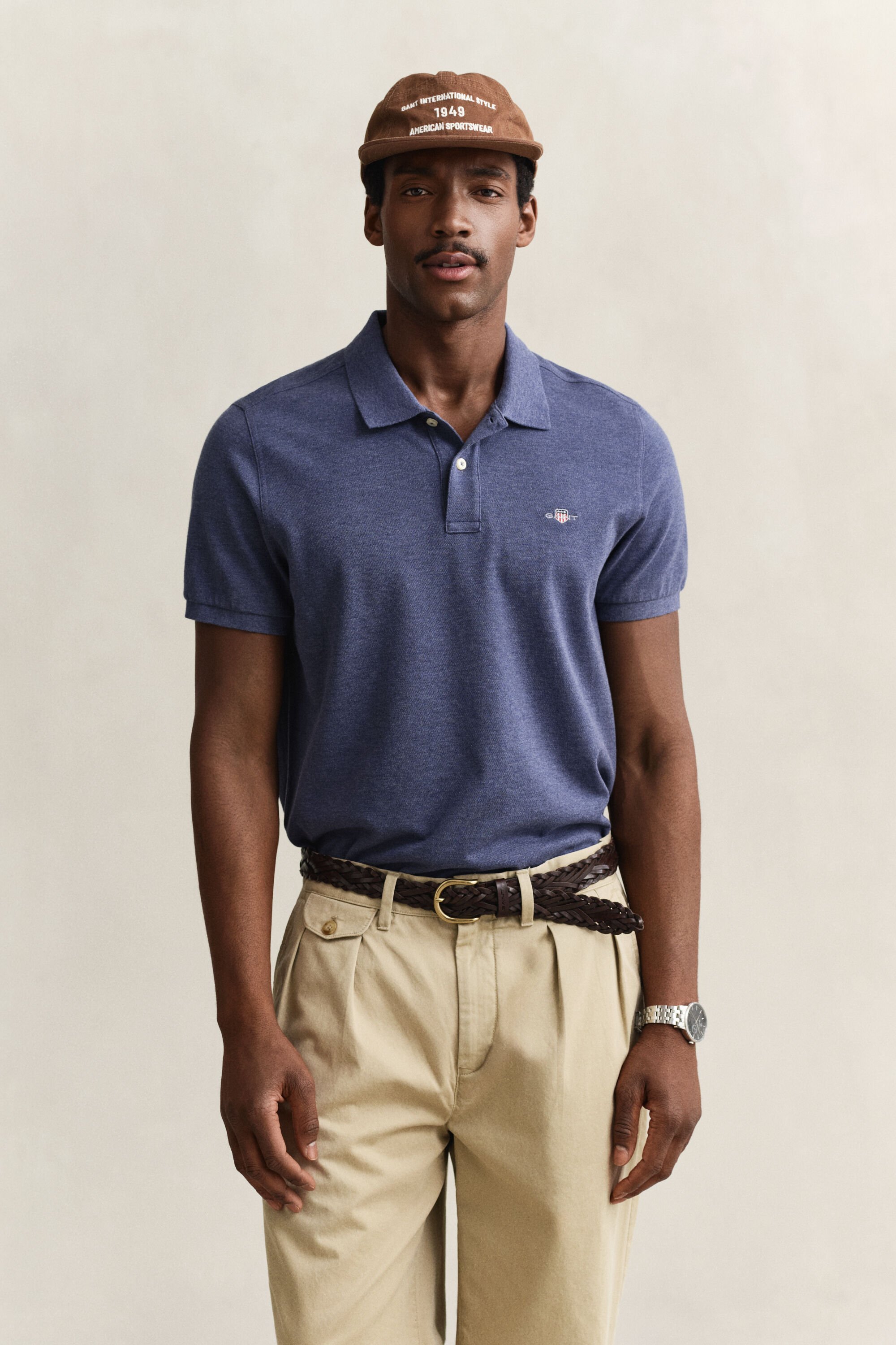 Regular Fit Shield Piqué Poloshirt