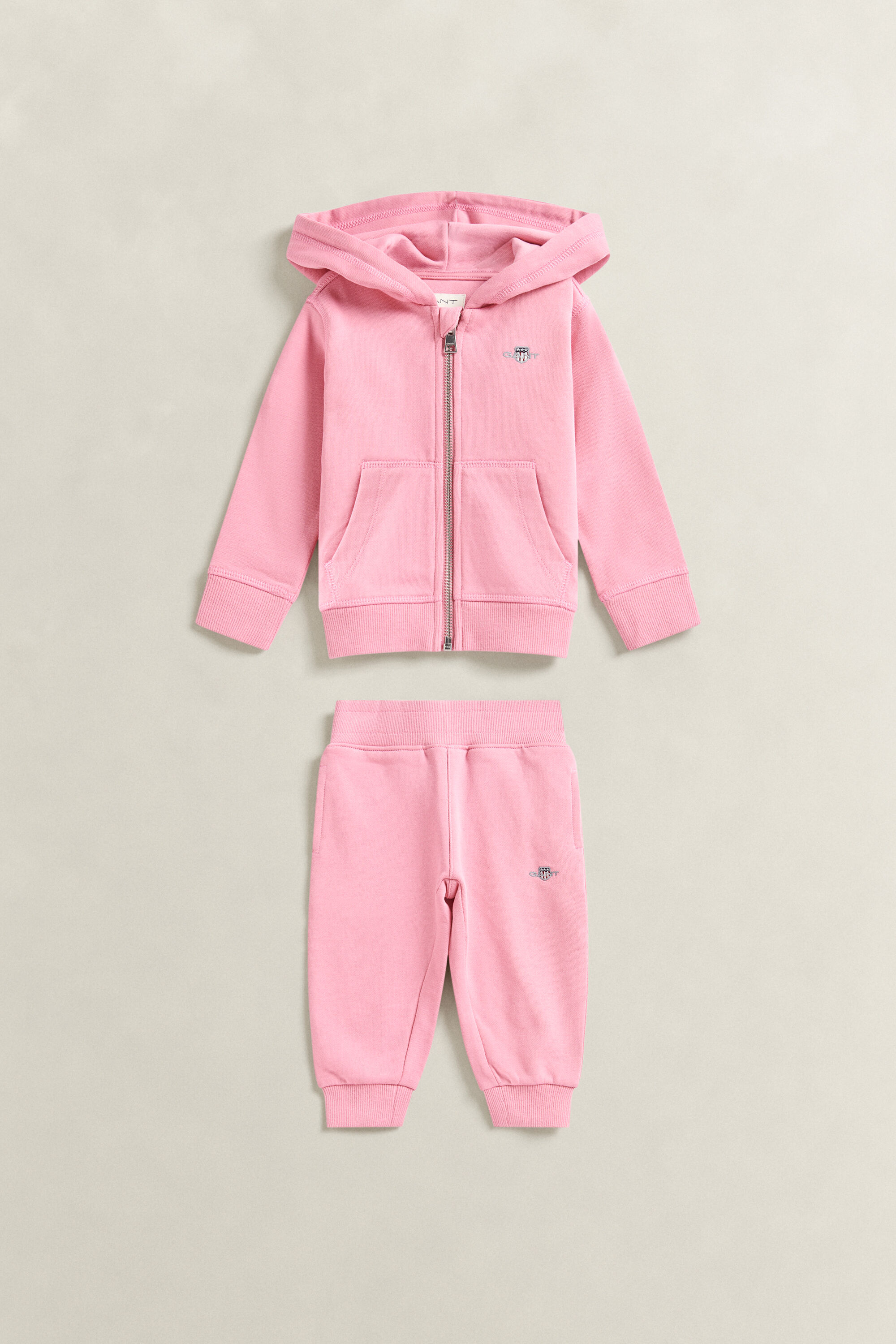 Ensemble sweat à capuche et pantalon de jogging avec écusson Fille