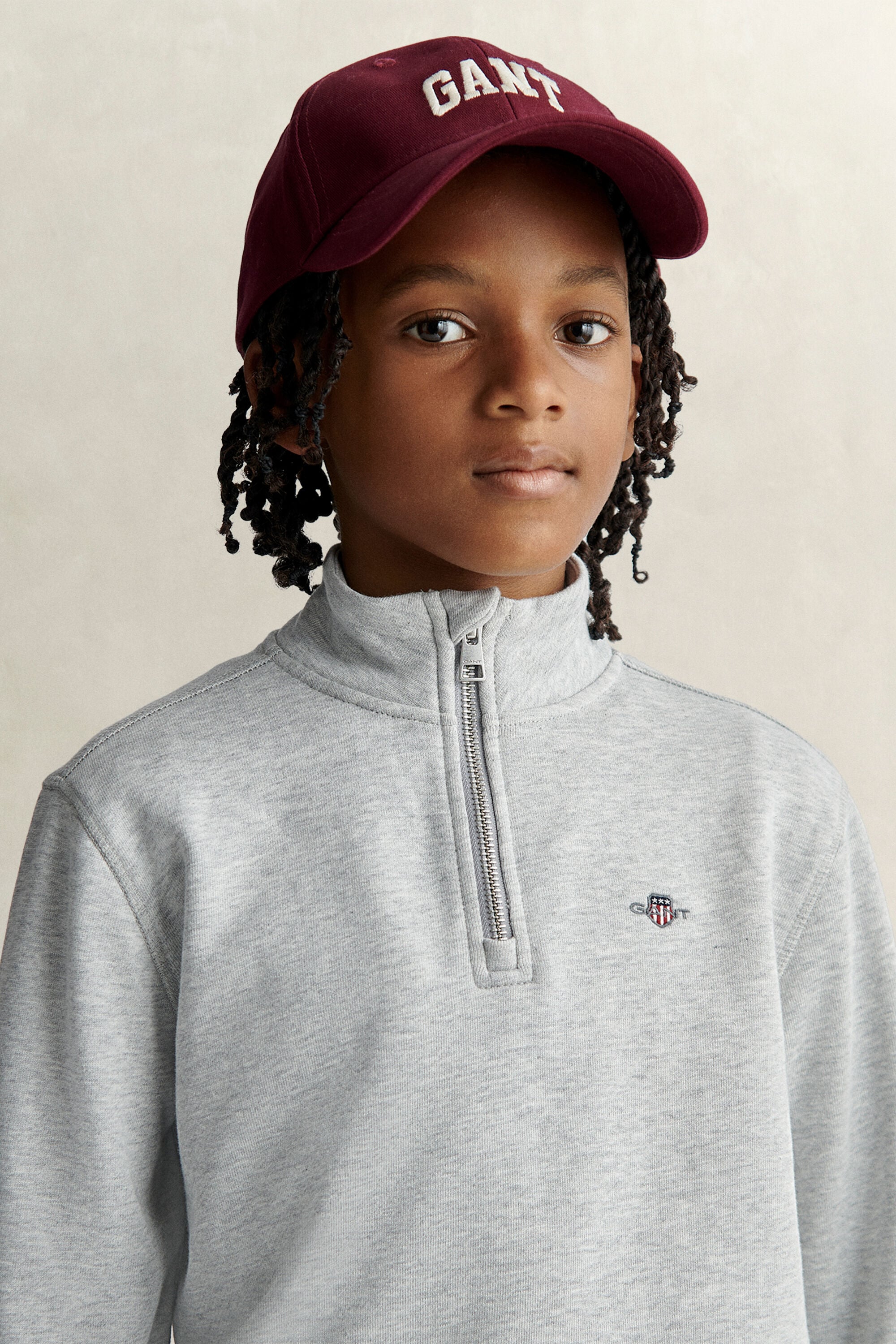 Teen Boys Shield Half-Zip Sweatshirt