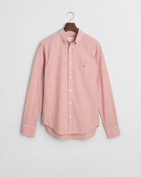 Regular Fit Seersucker Hemd mit Streifen