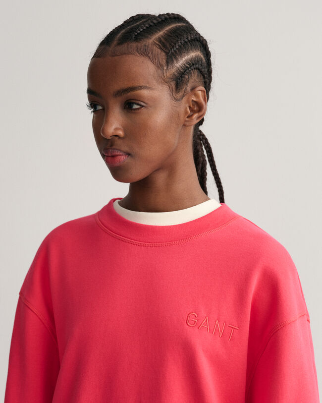 Logo Volume Langarm-Sweatshirt