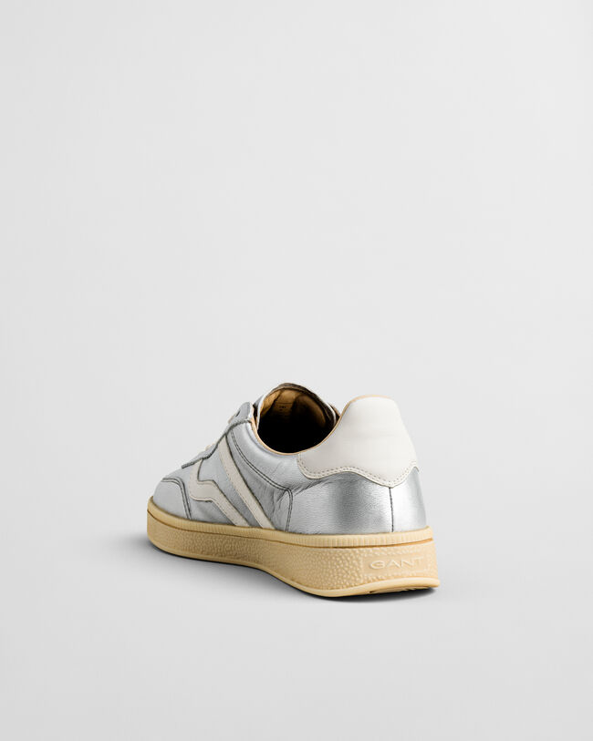Cuzima Sneaker aus Metallic-Leder