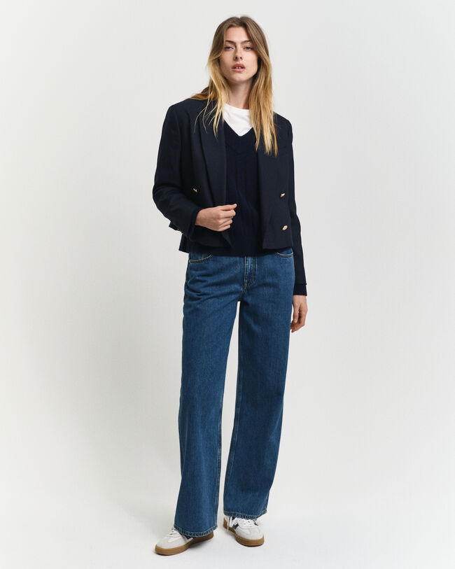 Verk&uuml;rzter Relaxed Fit Club Blazer