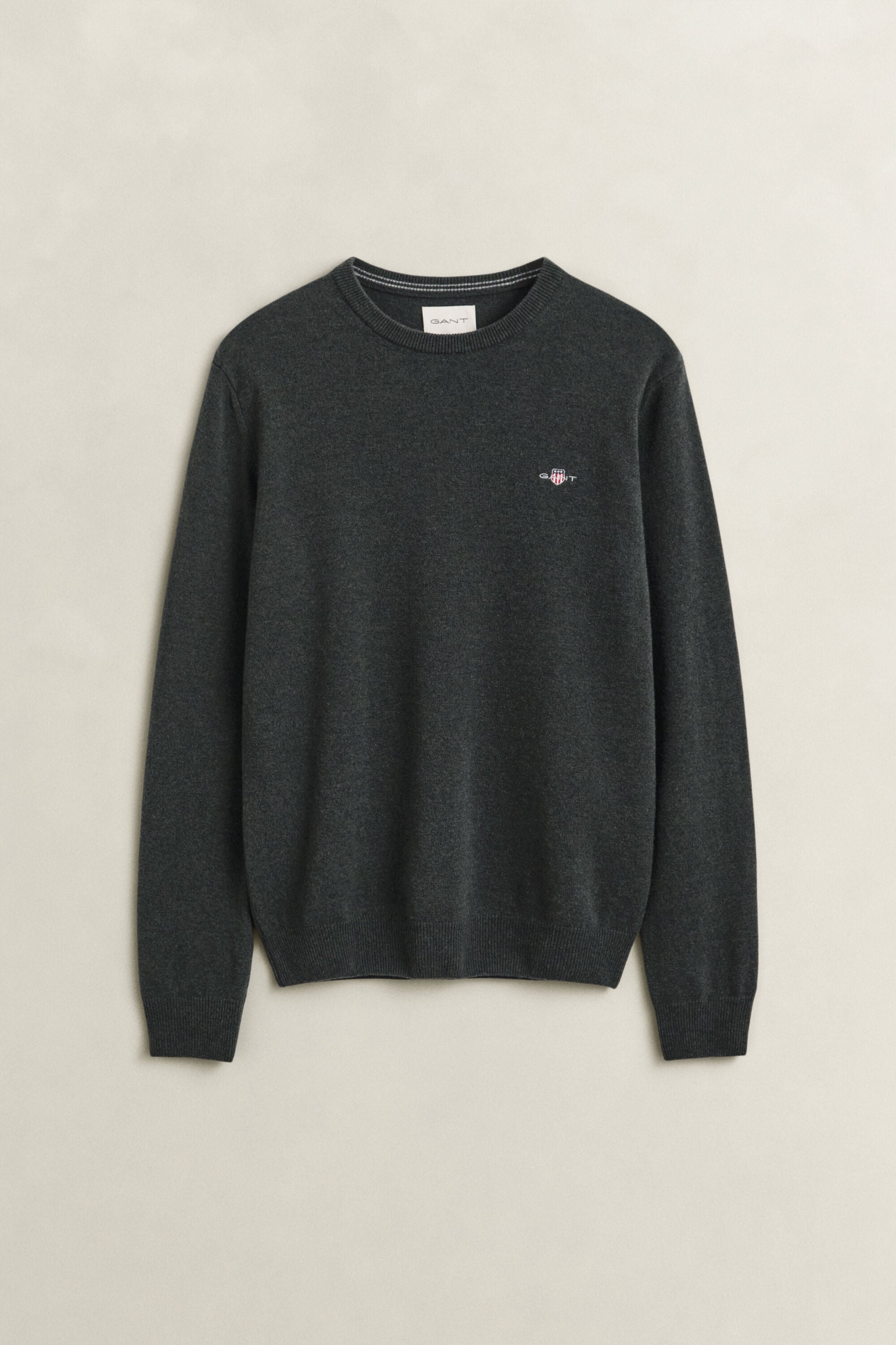 Rundhalspullover aus Lambswool