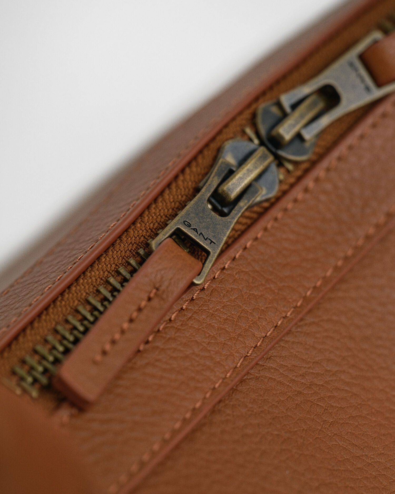 Duffel Bag aus Leder