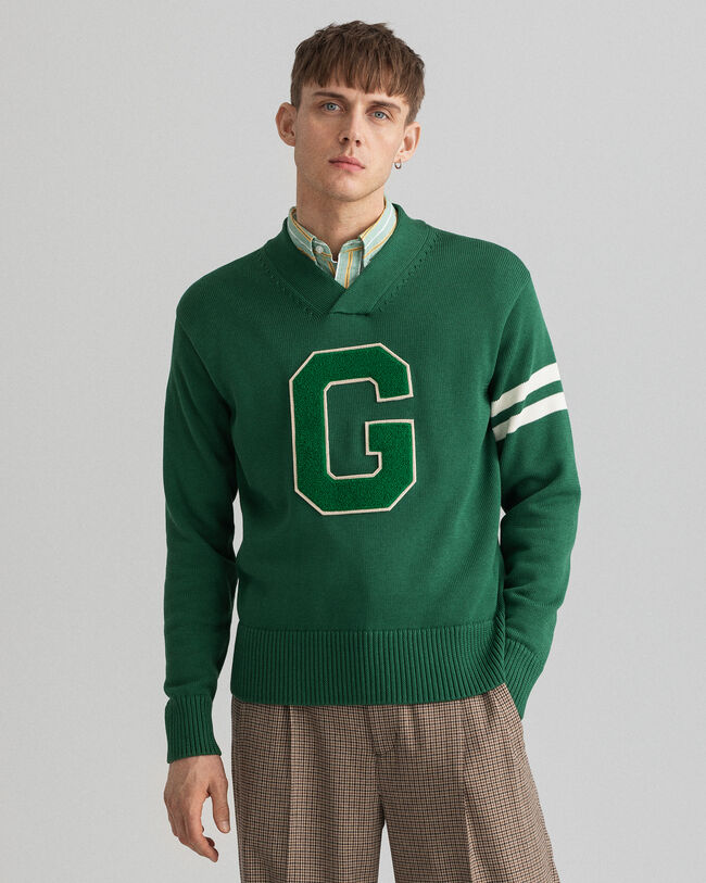 Collegiate V-Neck Pullover