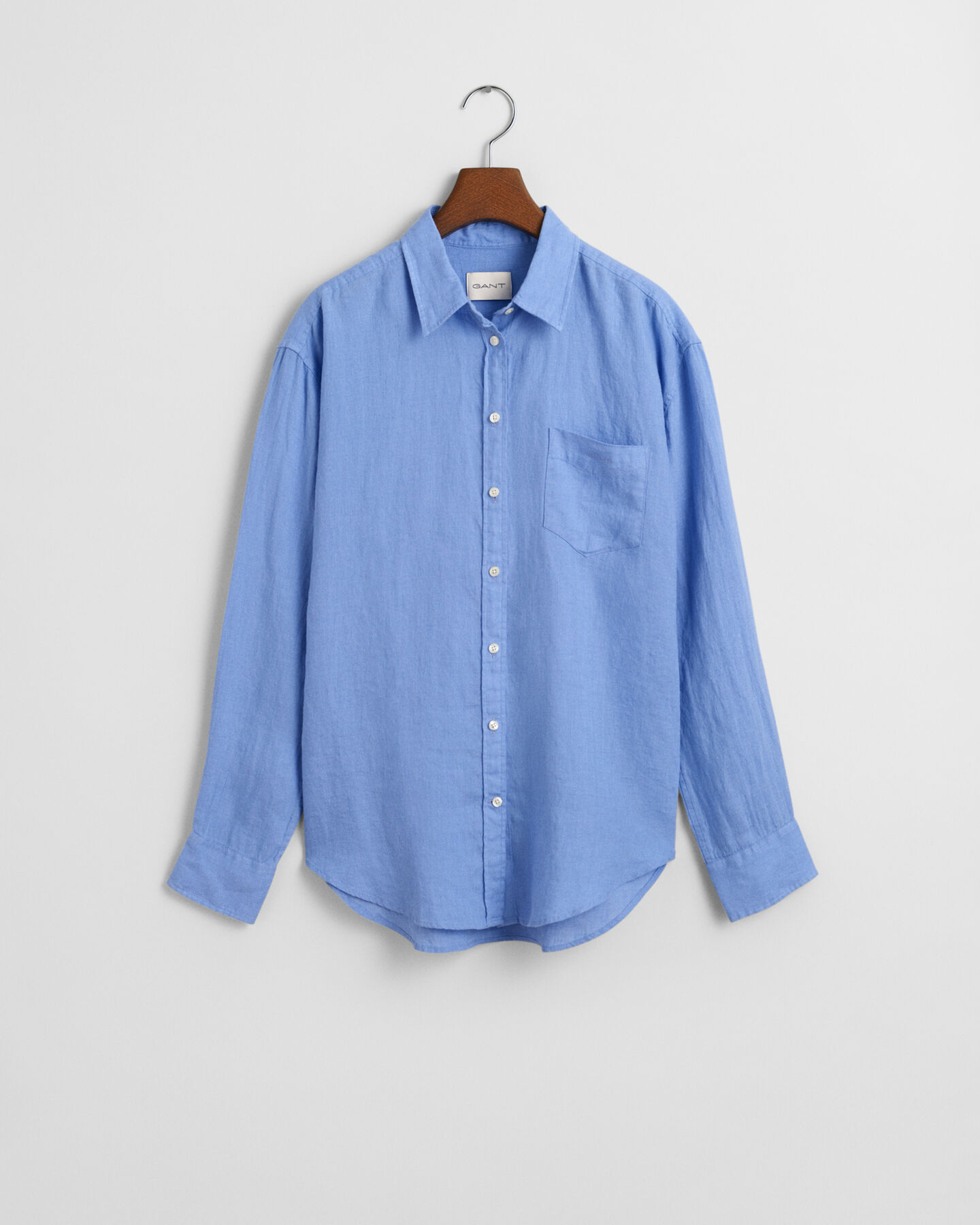 Relaxed Fit Leinen Bluse