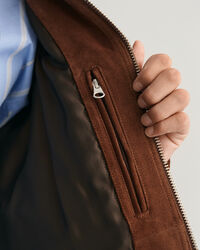 Jacke aus Veloursleder