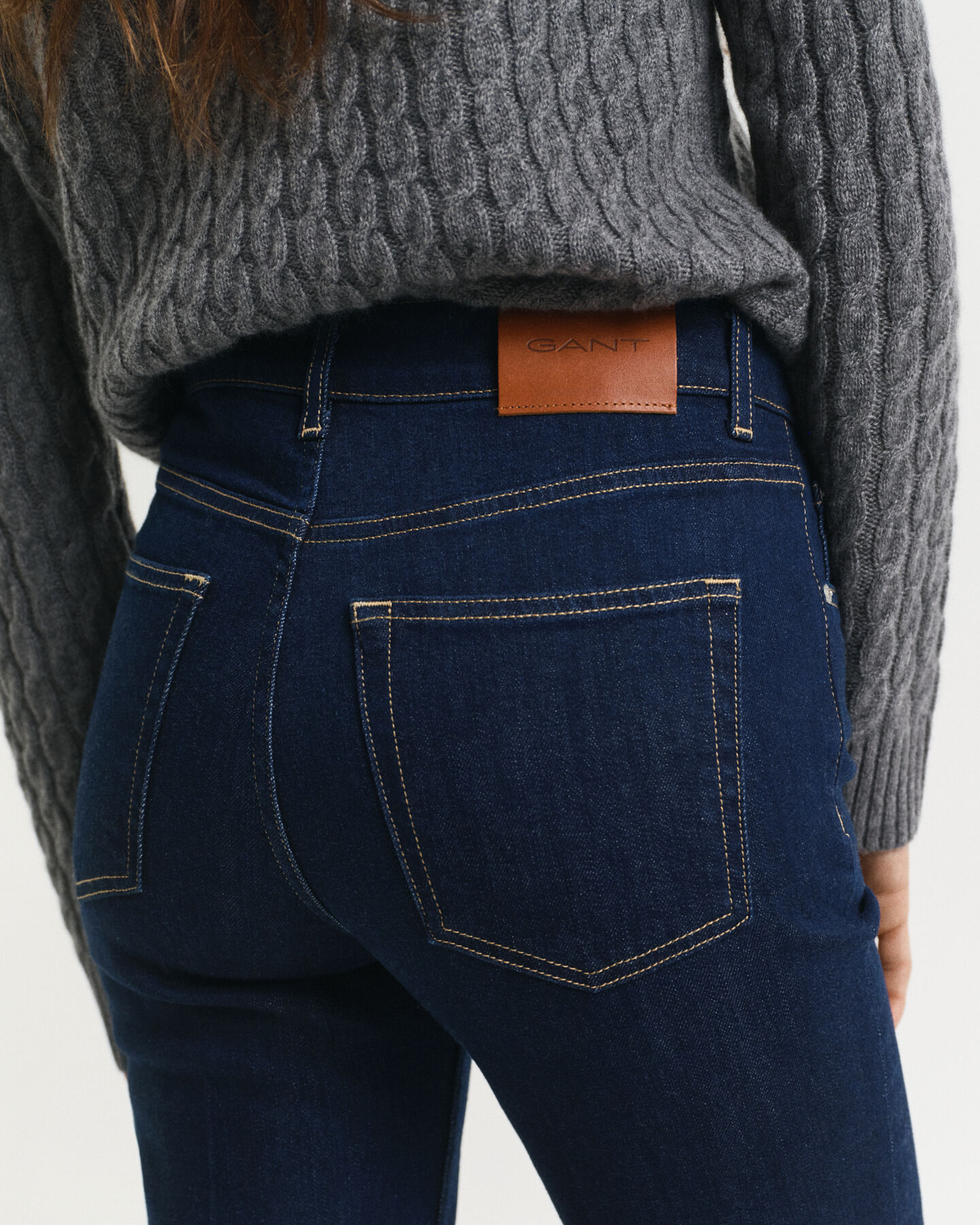 Slim Fit Schlagjeans