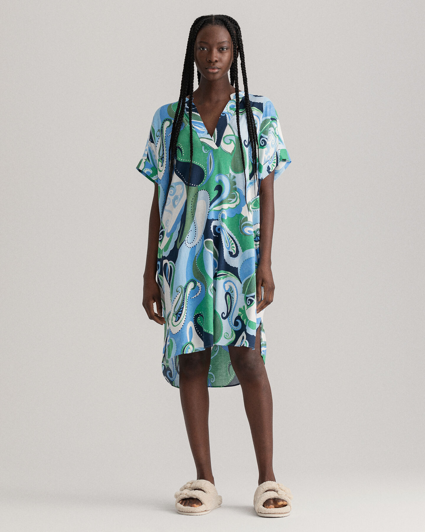 Tunika mit Paisley-Muster