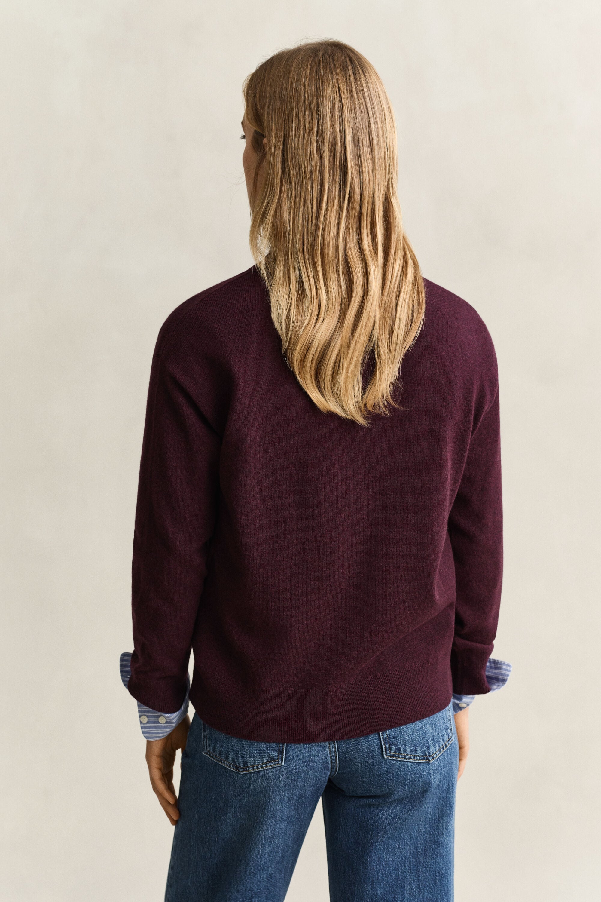 Cardigan in finissima lana d'agnello
