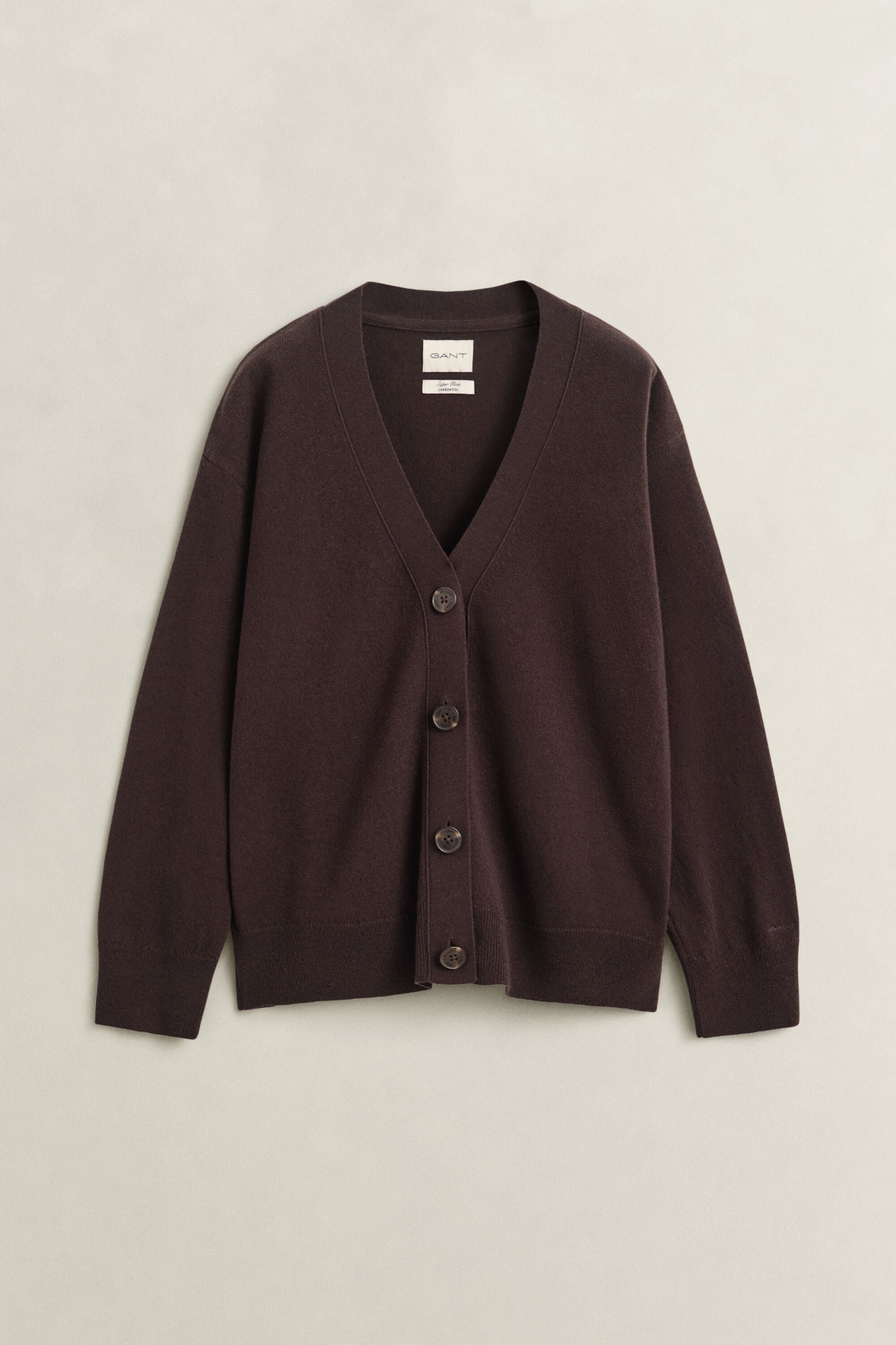 Superfine Lambswool Strickjacke