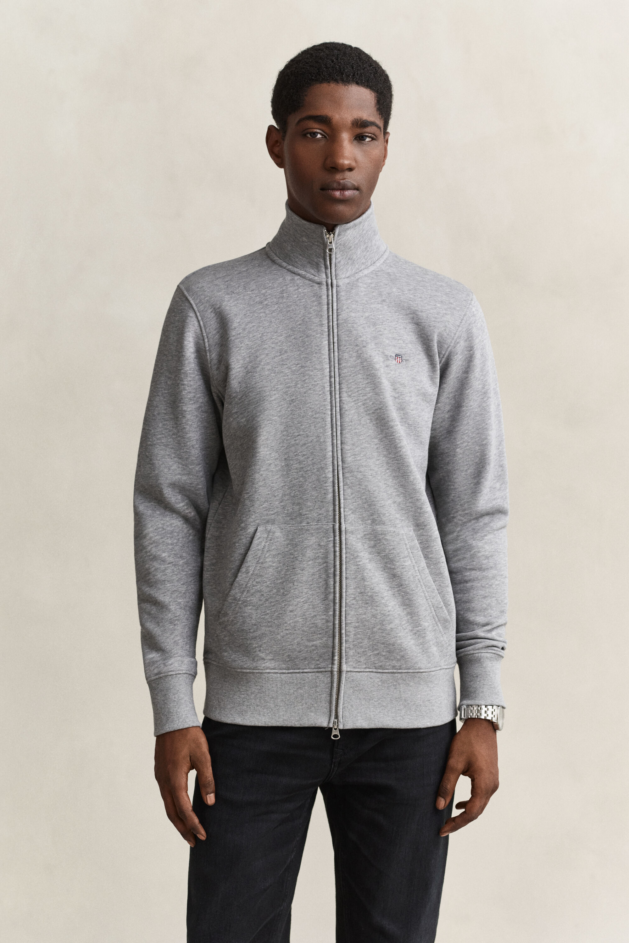 Shield Zip Sweatshirt