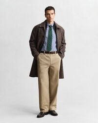 Regular Fit Classic Popeline Hemd mit Streifen