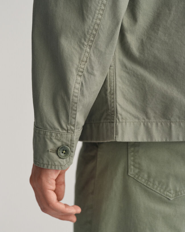 St&uuml;ckgef&auml;rbte Hemdjacke