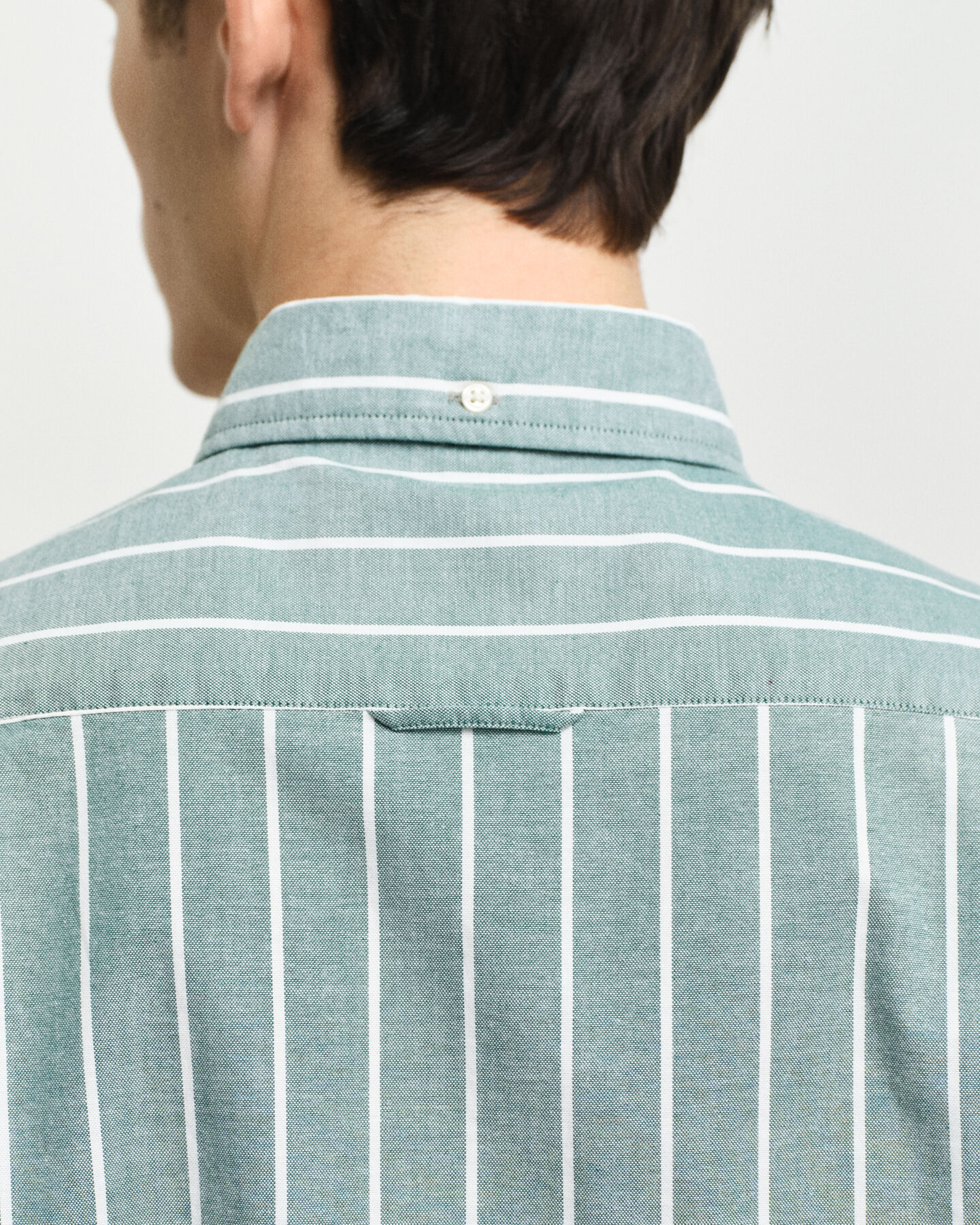 Slim Fit Stretch Oxford-Hemd mit Streifen