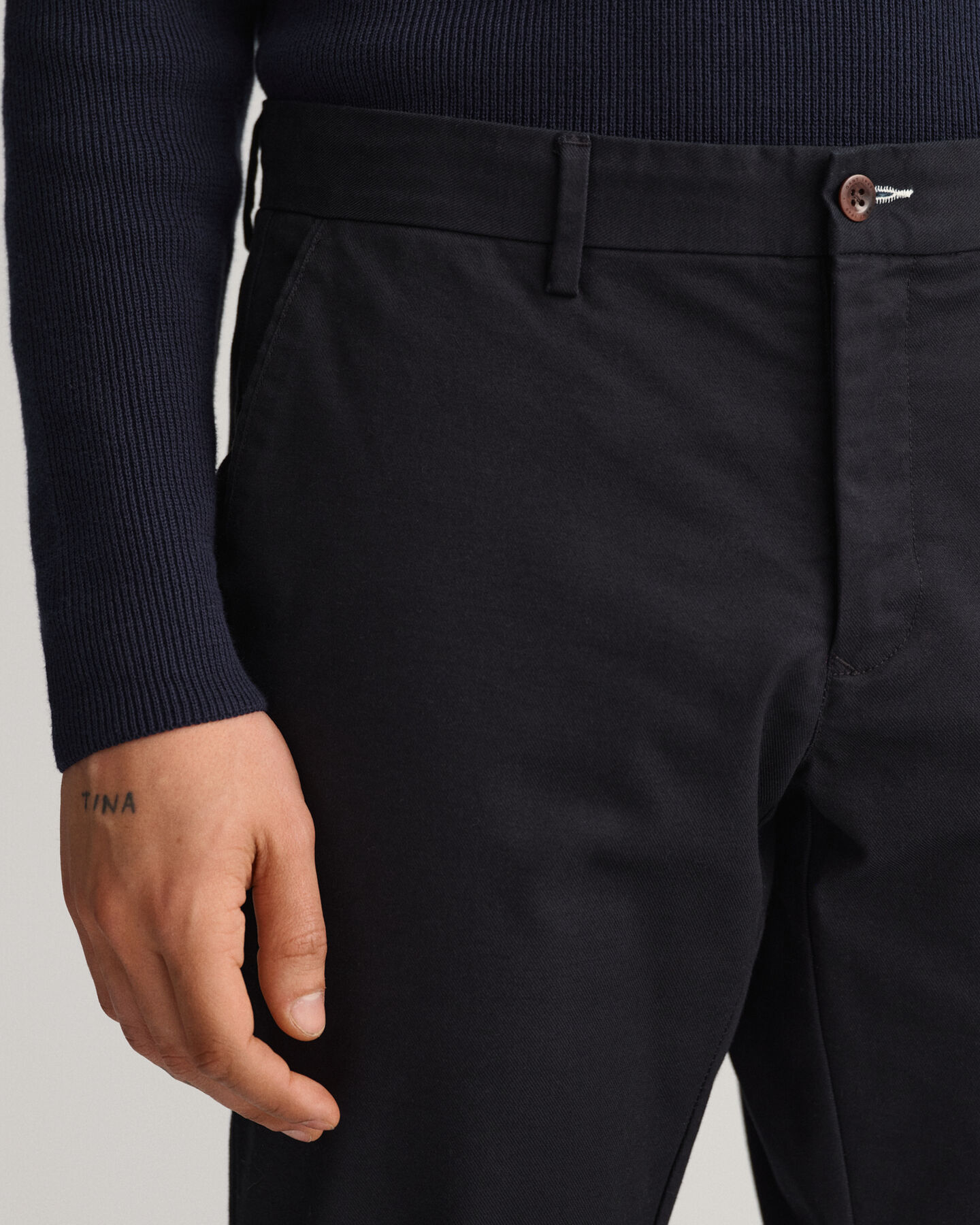 Tech Prep&trade; Hallden Slim Fit Chinohose