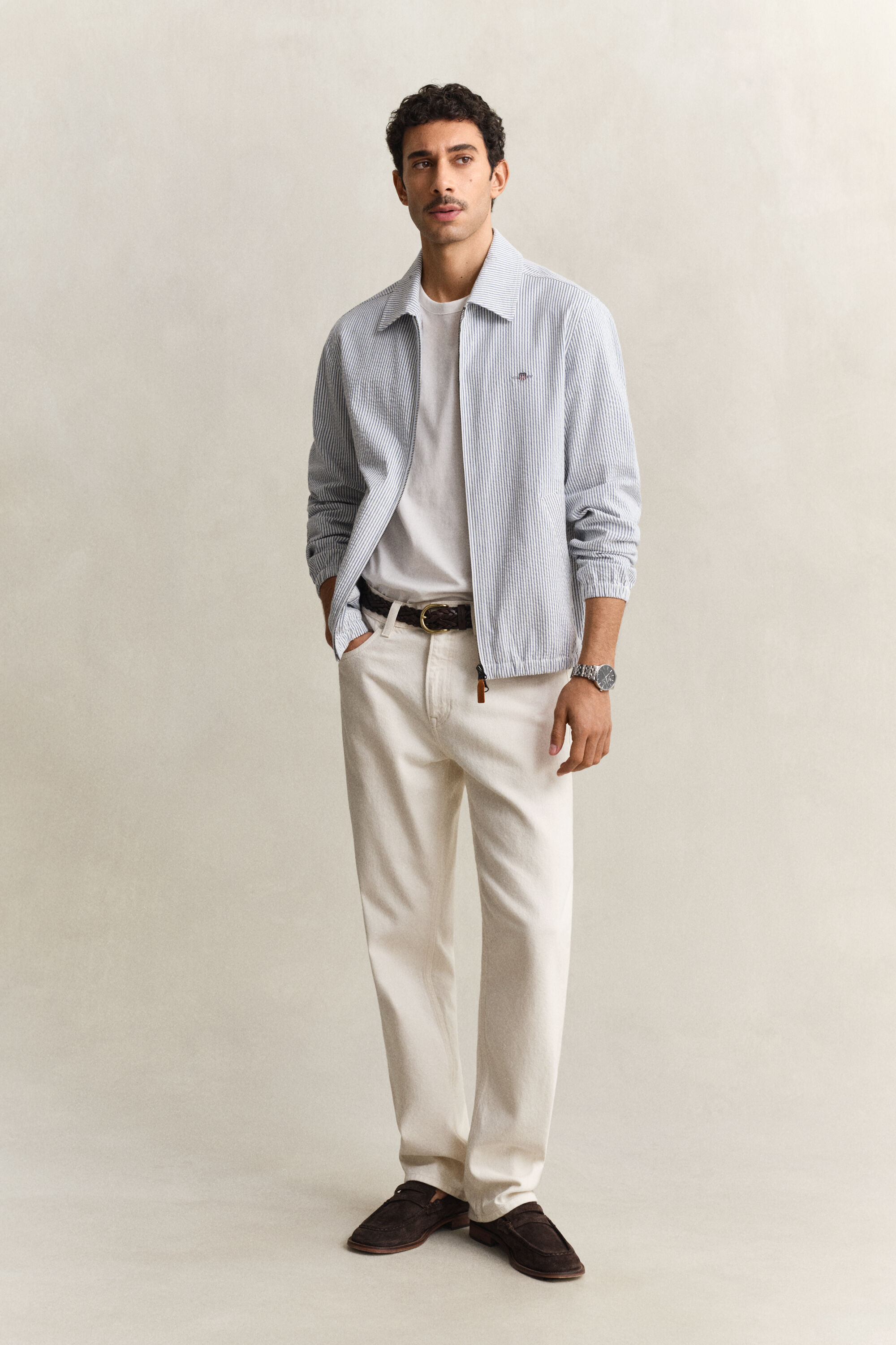 Seersucker Windcheater