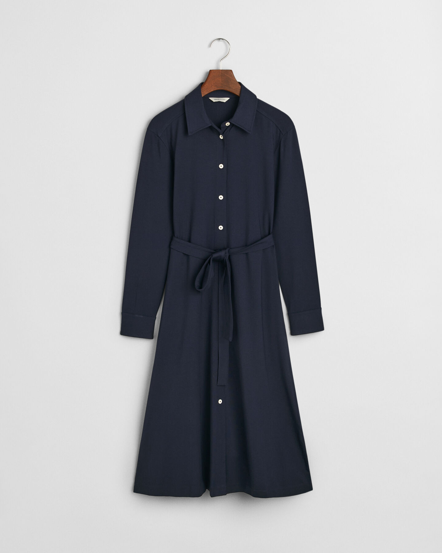 Jersey Hemdblusenkleid