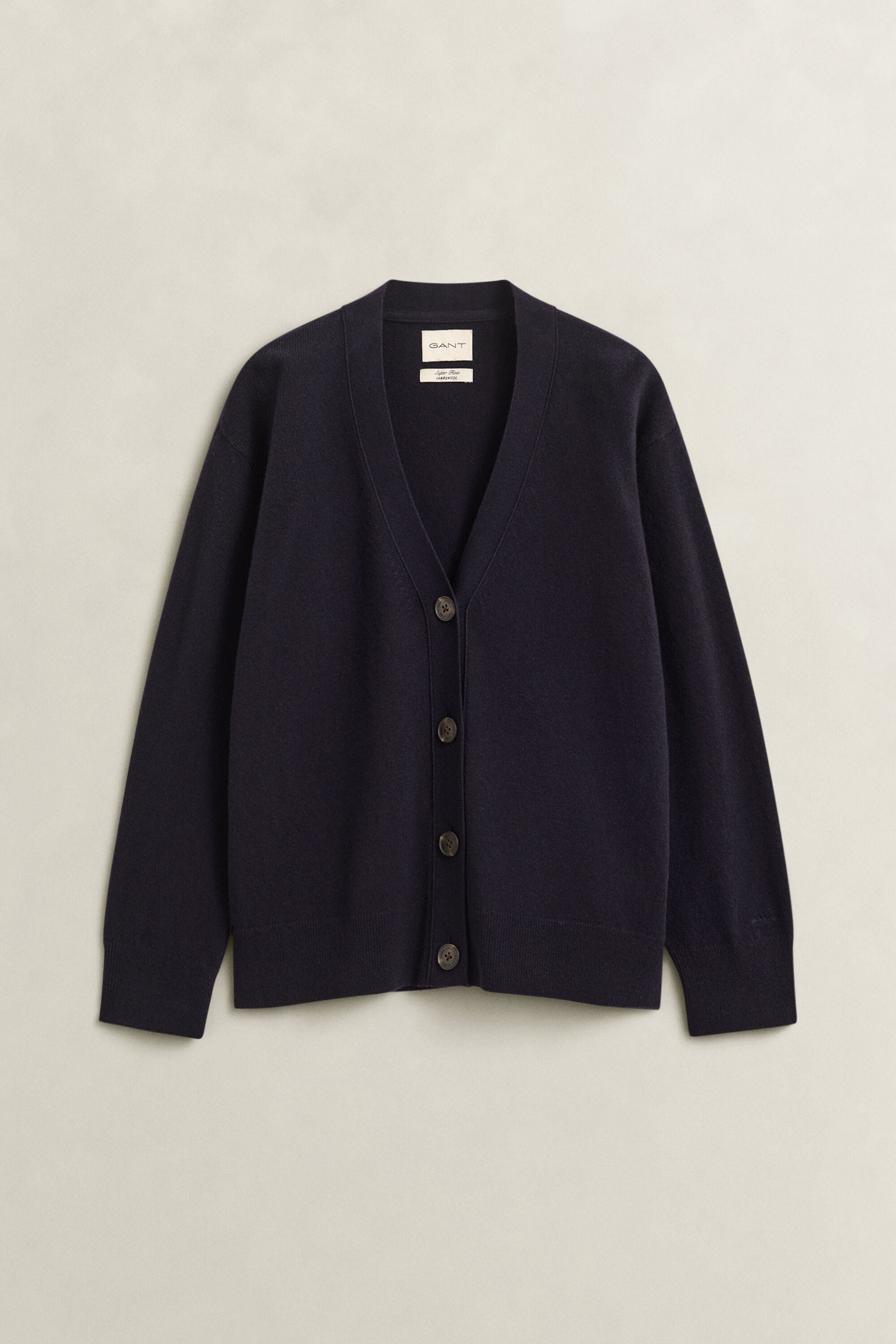 Superfine Lambswool Strickjacke