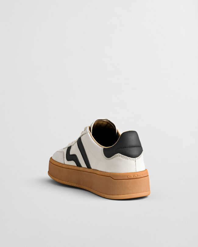 Cuzmani Sneaker aus Glatt- und Veloursleder