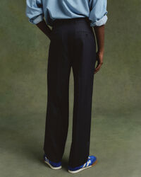 Relaxed Fit Anzughose mit Nadelstreifen