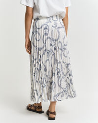 Sailing Print Faltenrock