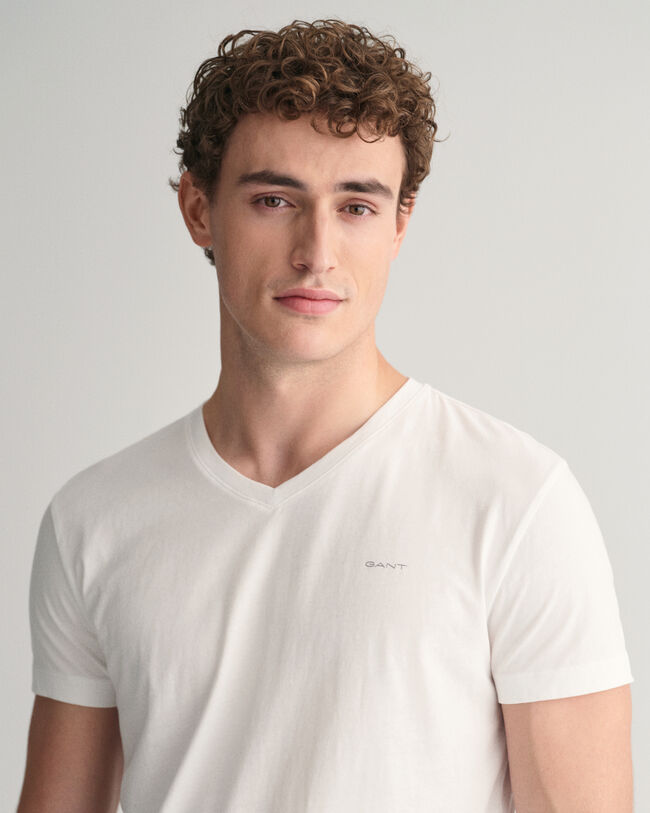 2er-Pack V-Neck T-Shirts