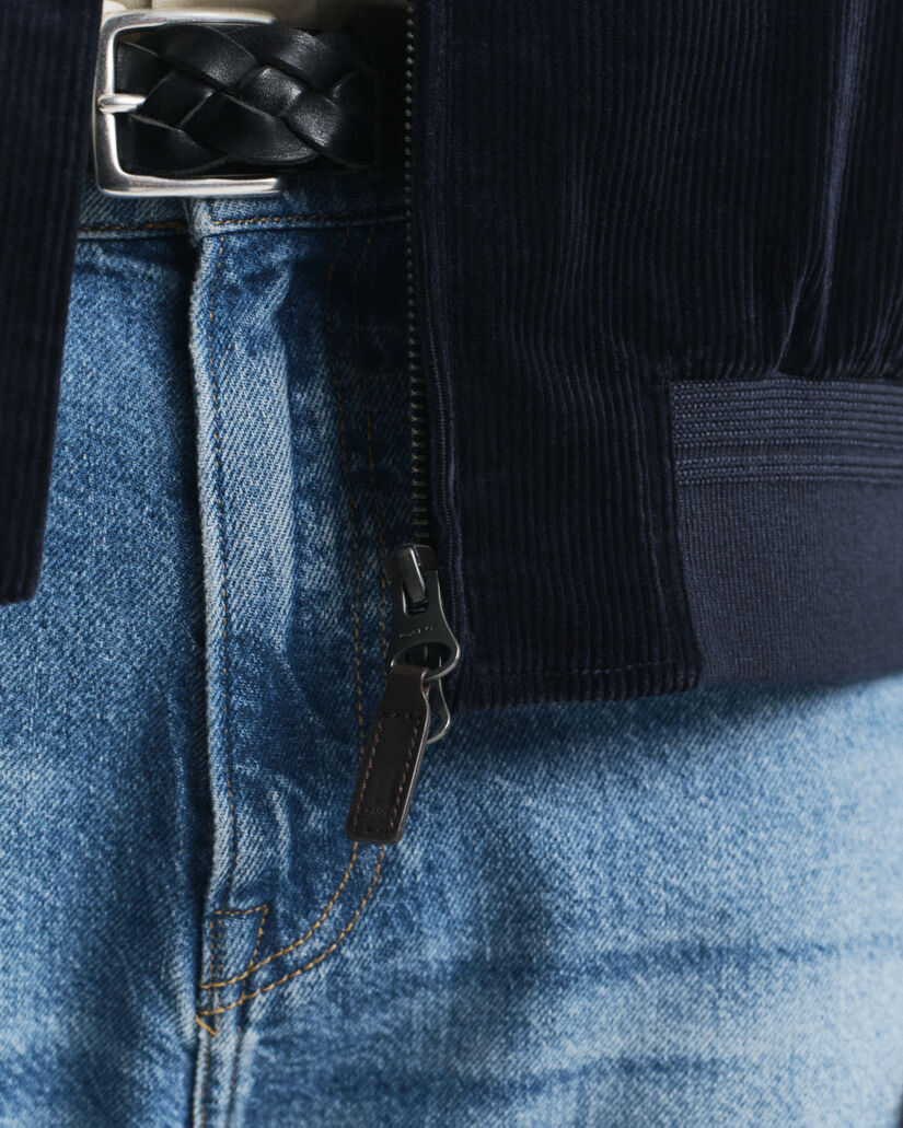 Harrington Jacke aus Cord