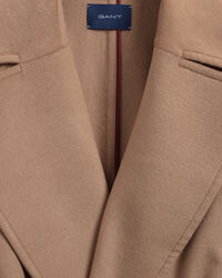 Mantel aus Wollmischung mit G&uuml;rtel