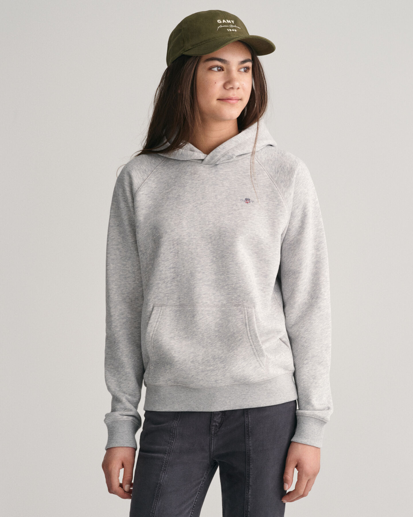 Teens Script Graphic Cap aus Baumwolltwill