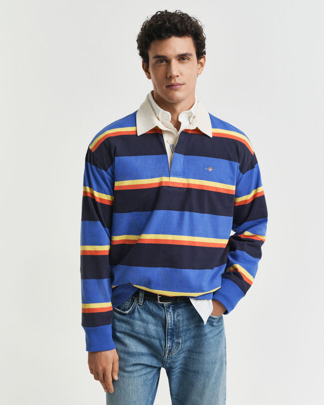 Heavy Rugger mit bunten Streifen