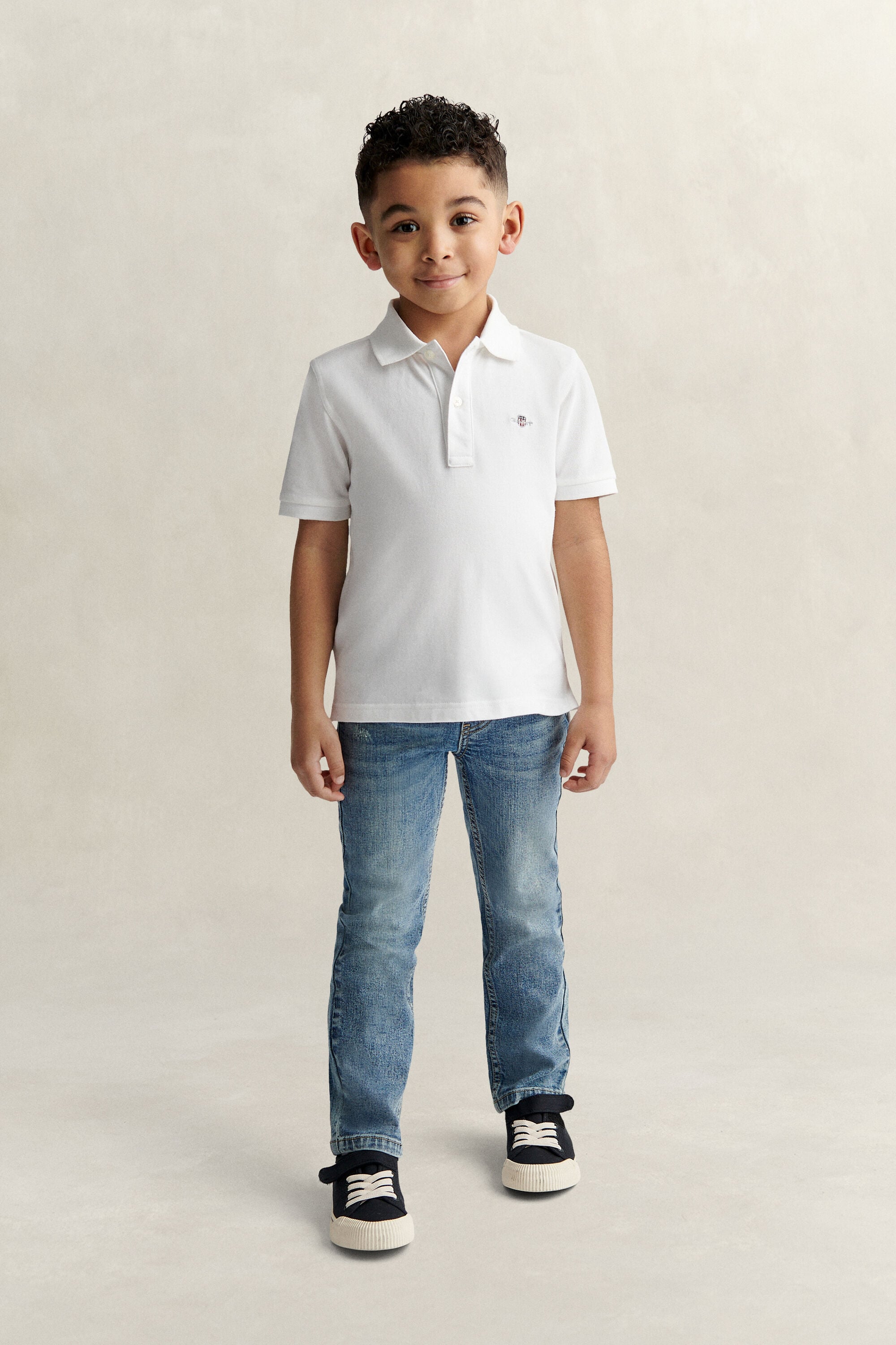 Polo avec écusson Enfant
