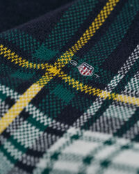 Teens Rundhalspullover mit Karomuster