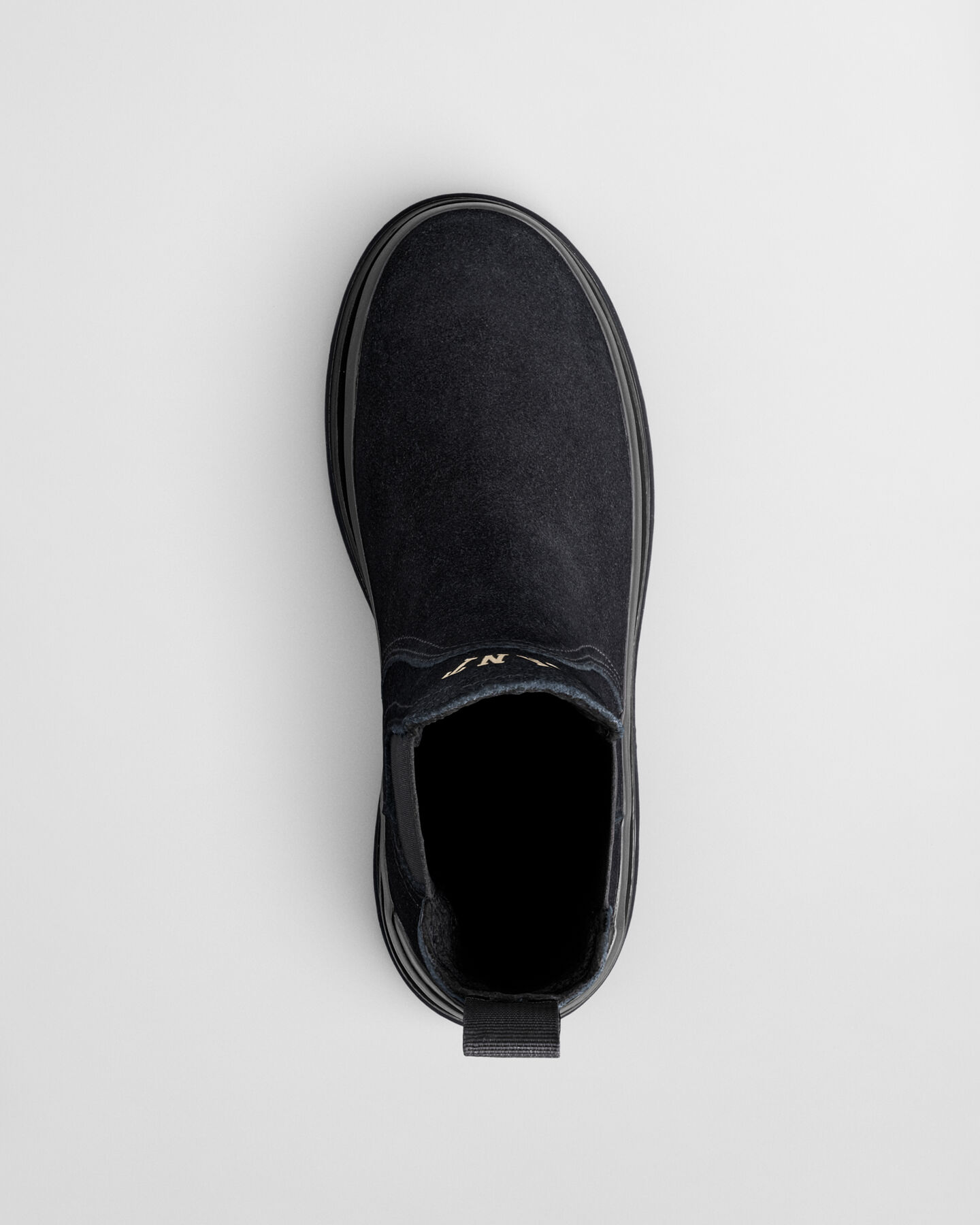 Wintly Chunky Chelsea Boot aus Veloursleder