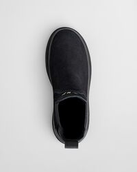 Wintly Chunky Chelsea Boot aus Veloursleder