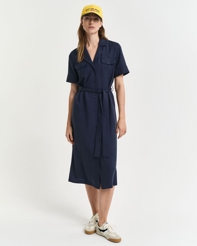 Regular Fit Kleid mit Brusttaschen