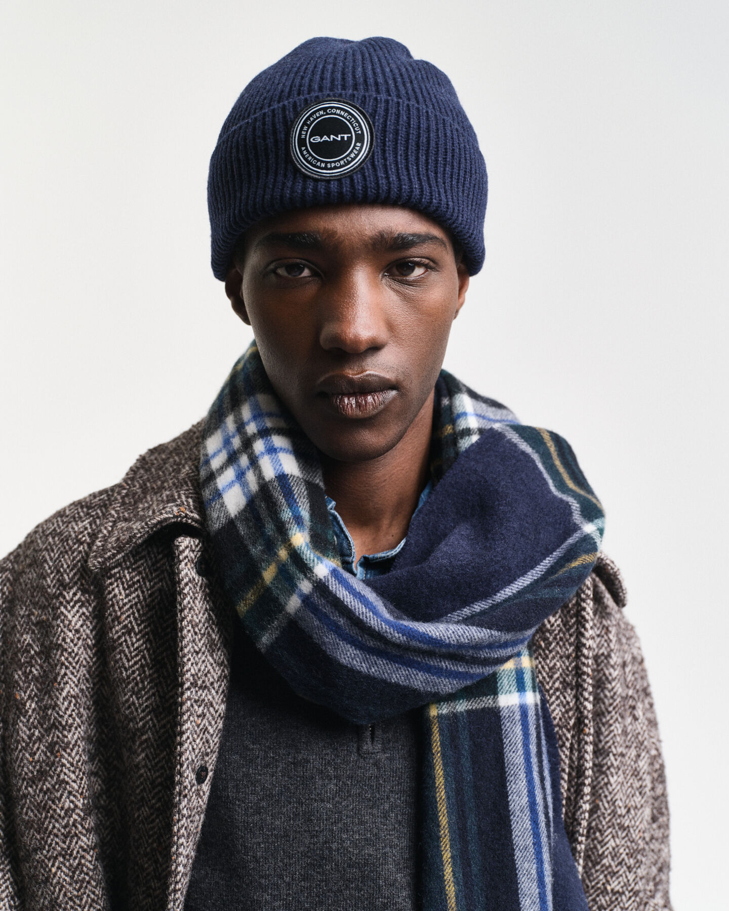 Strick Beanie aus Wolle