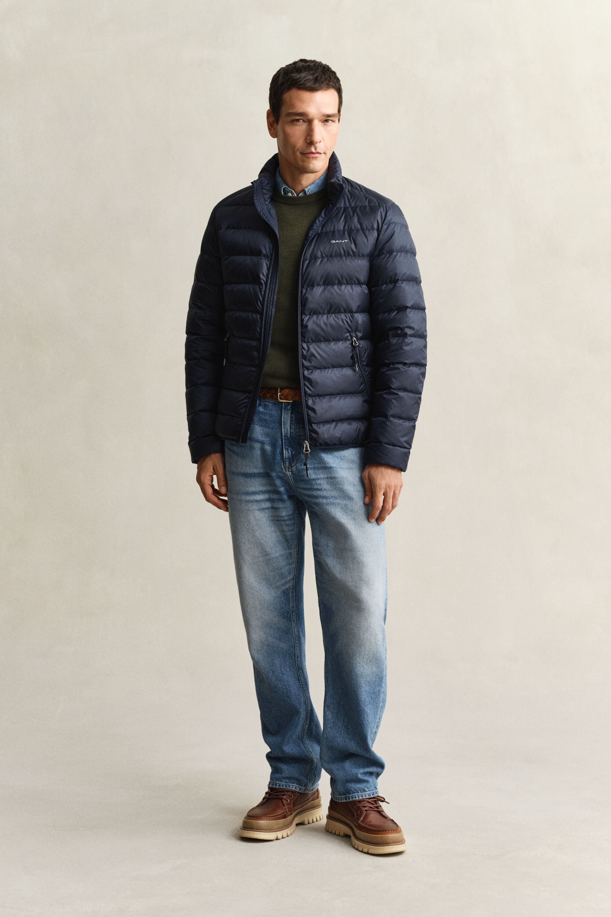 Doudoune légère en duvet