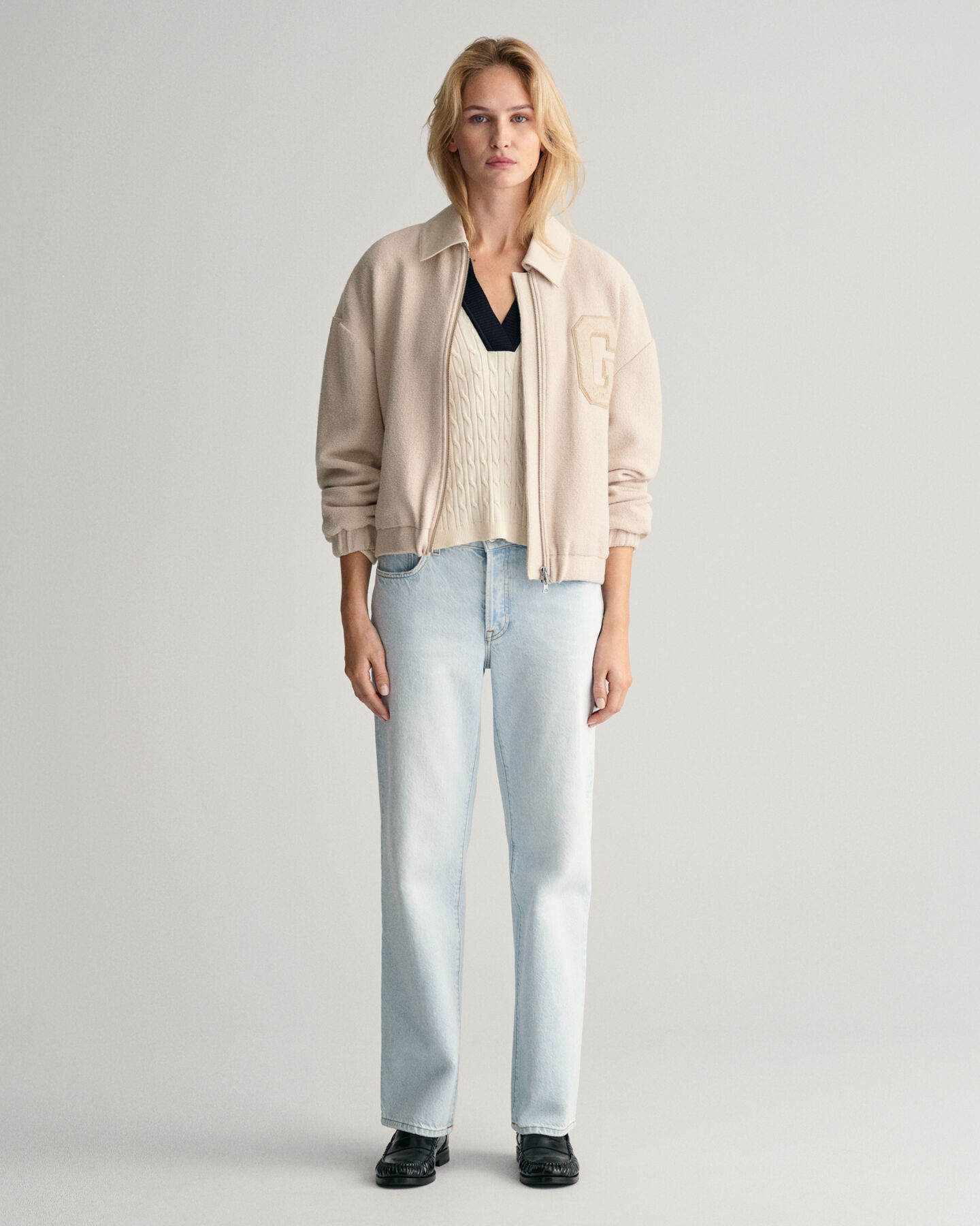 Rigid Jeans mit geradem Bein