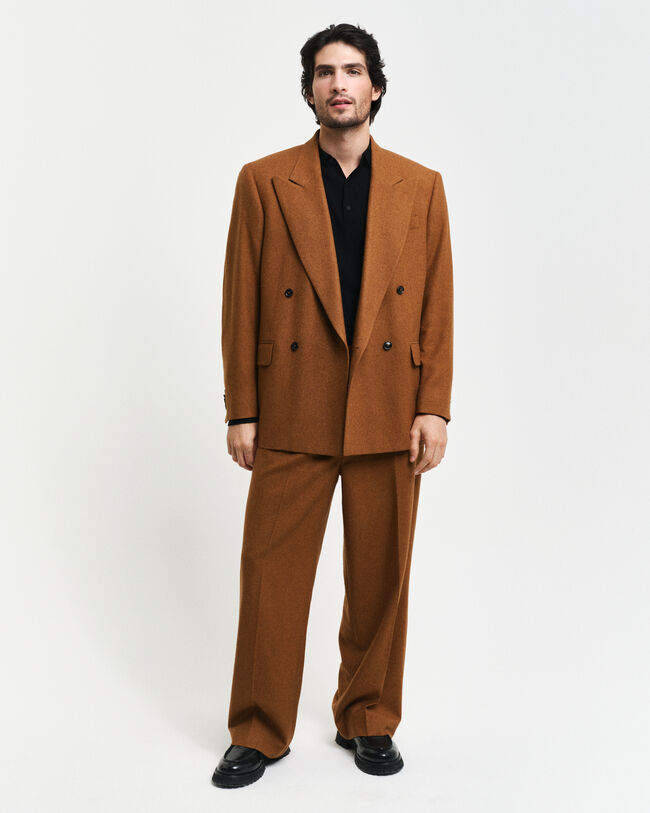 Polopullover aus extrafeiner Merinowolle